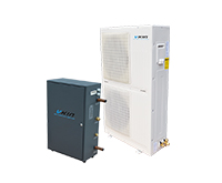 直流变频分离式空气源热泵